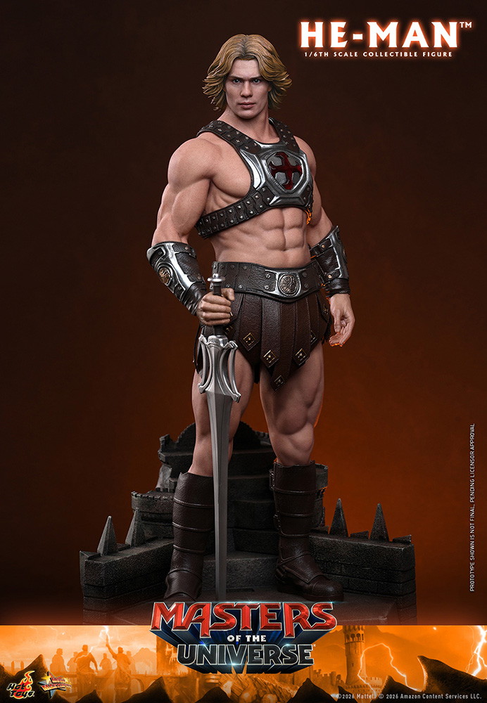 マスターズ・オブ・ユニバース「ヒーマン」のフィギュア画像