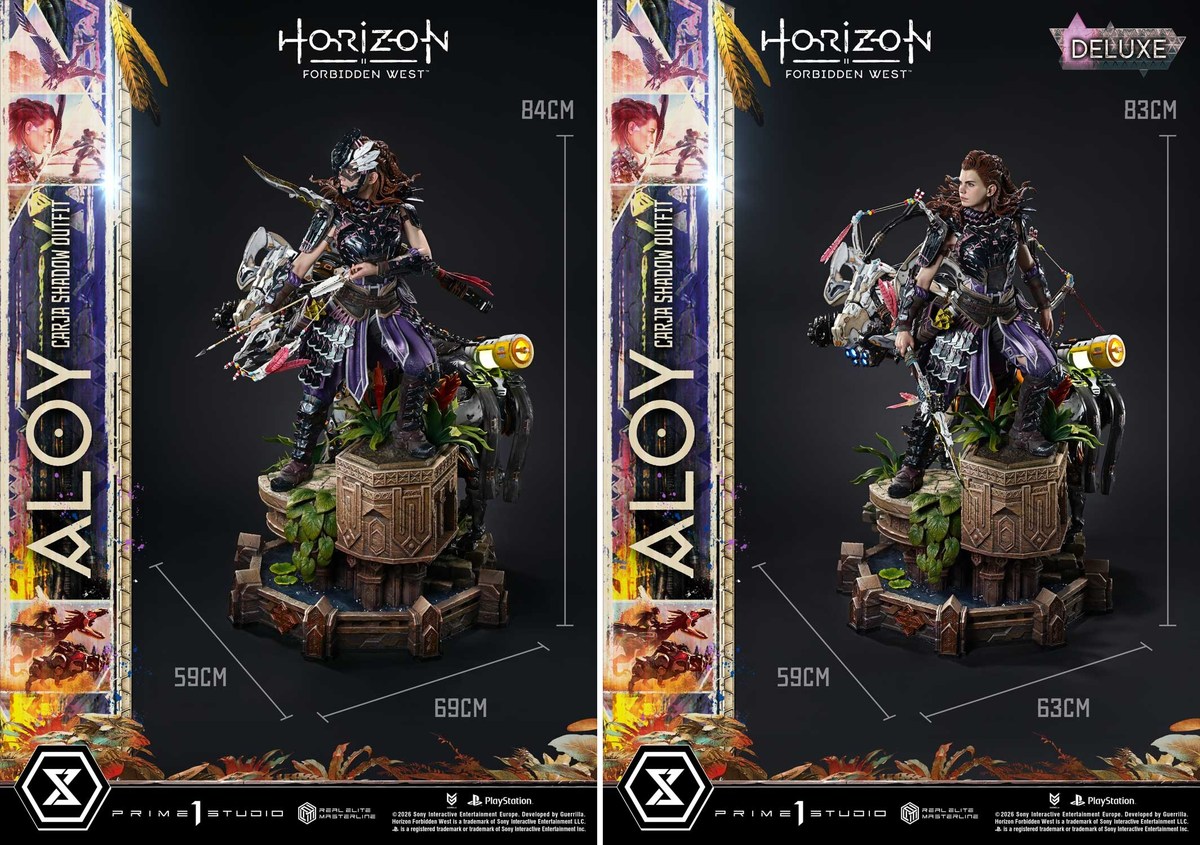 ホライゾンフォビドゥンウェスト「アーロイ カージャ・シャドウ」のフィギュア画像