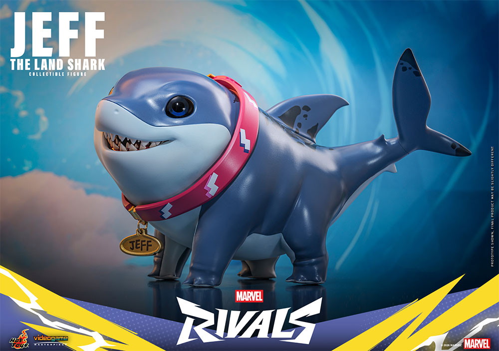 マーベル・ライバルズ「ジェフ・ザ・ランド・シャーク」のフィギュア画像