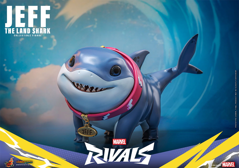 マーベル・ライバルズ「ジェフ・ザ・ランド・シャーク」のフィギュア画像