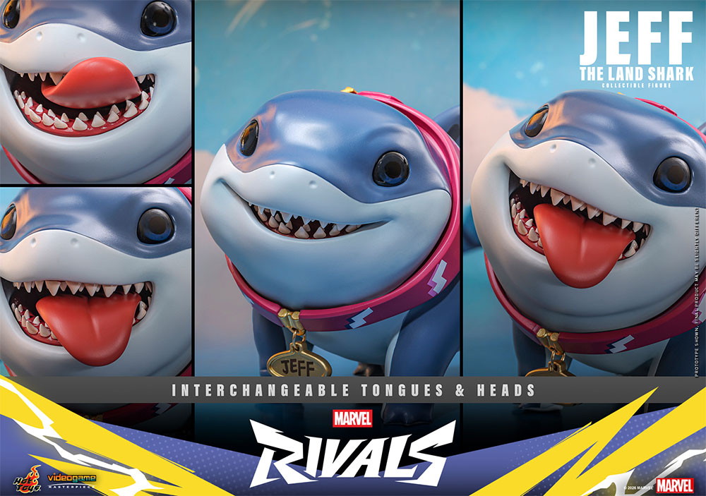 マーベル・ライバルズ「ジェフ・ザ・ランド・シャーク」のフィギュア画像