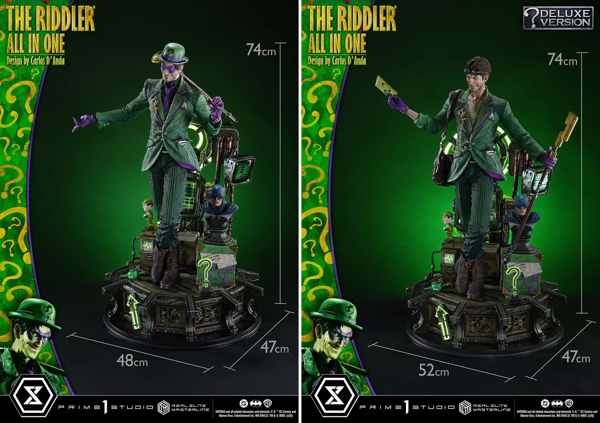 バットマン（コミック）「リドラー」のフィギュア画像