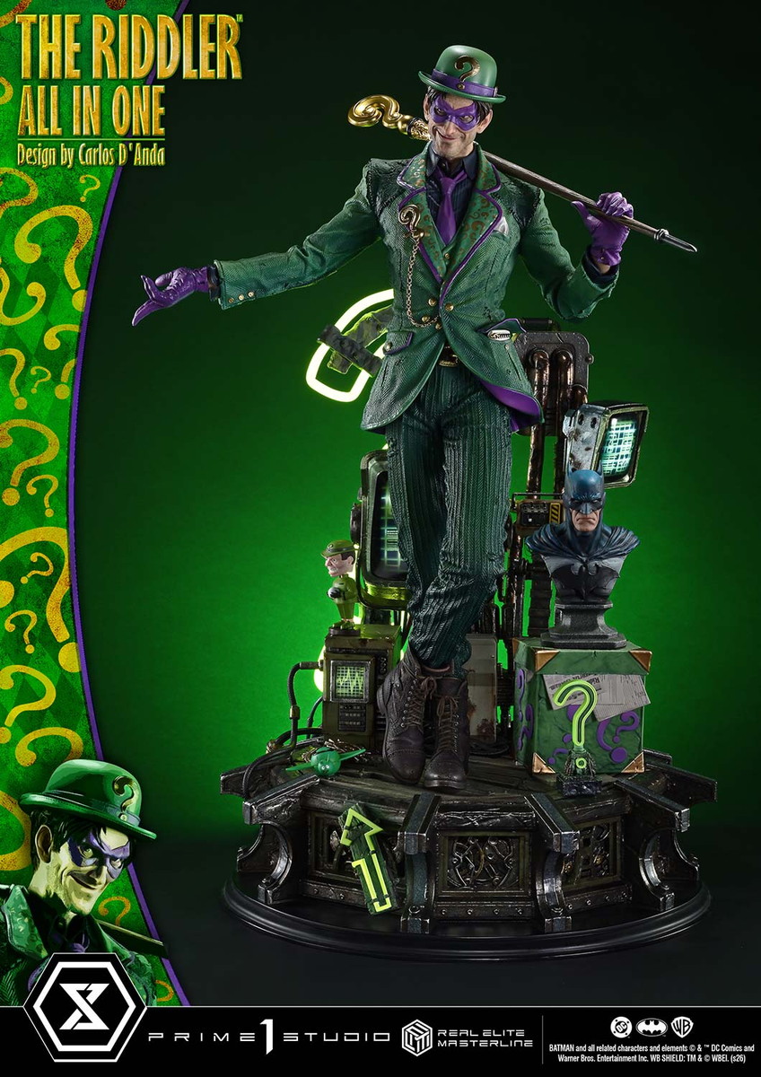 バットマン（コミック）「リドラー」のフィギュア画像