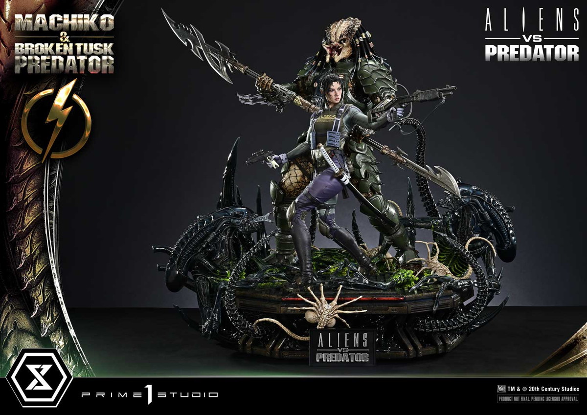エイリアン VS. プレデター（コミック）「マチコ & ブロークンタスク・プレデター」のフィギュア画像