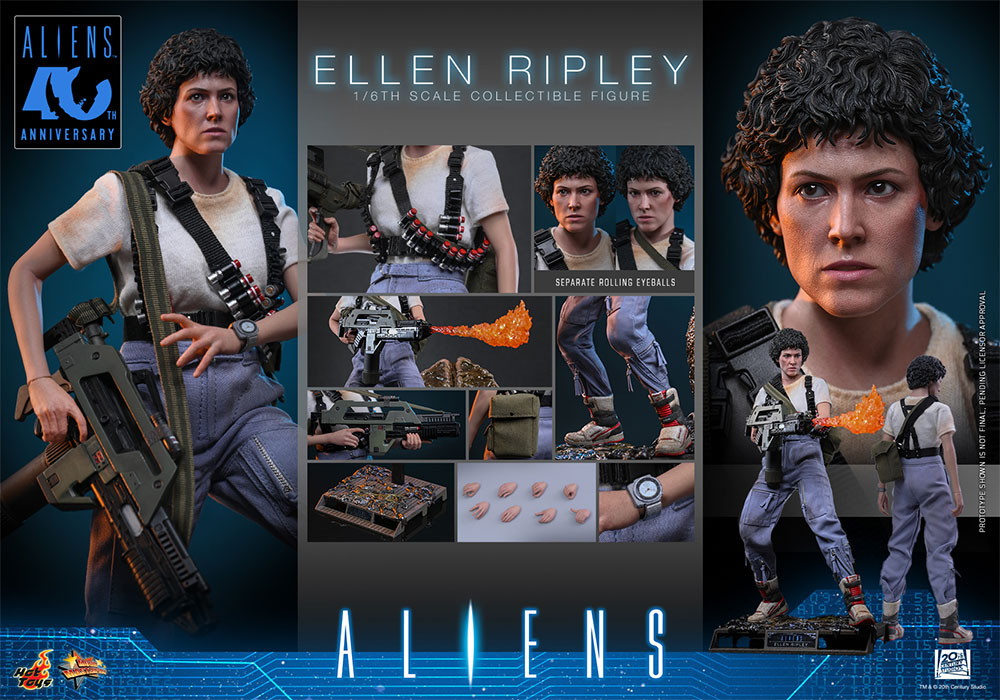 映画 エイリアン2「エレン・リプリー(2.0版)」のフィギュア画像