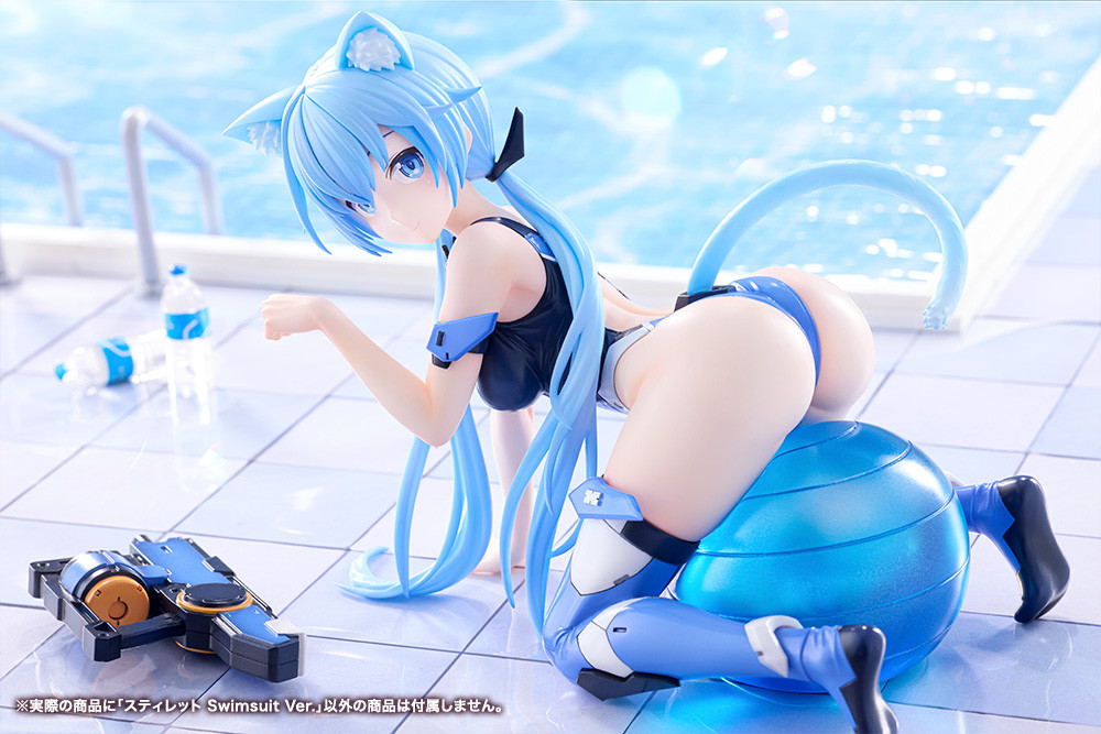 フレームアームズ・ガール「スティレット Swimsuit Ver.」のフィギュア画像