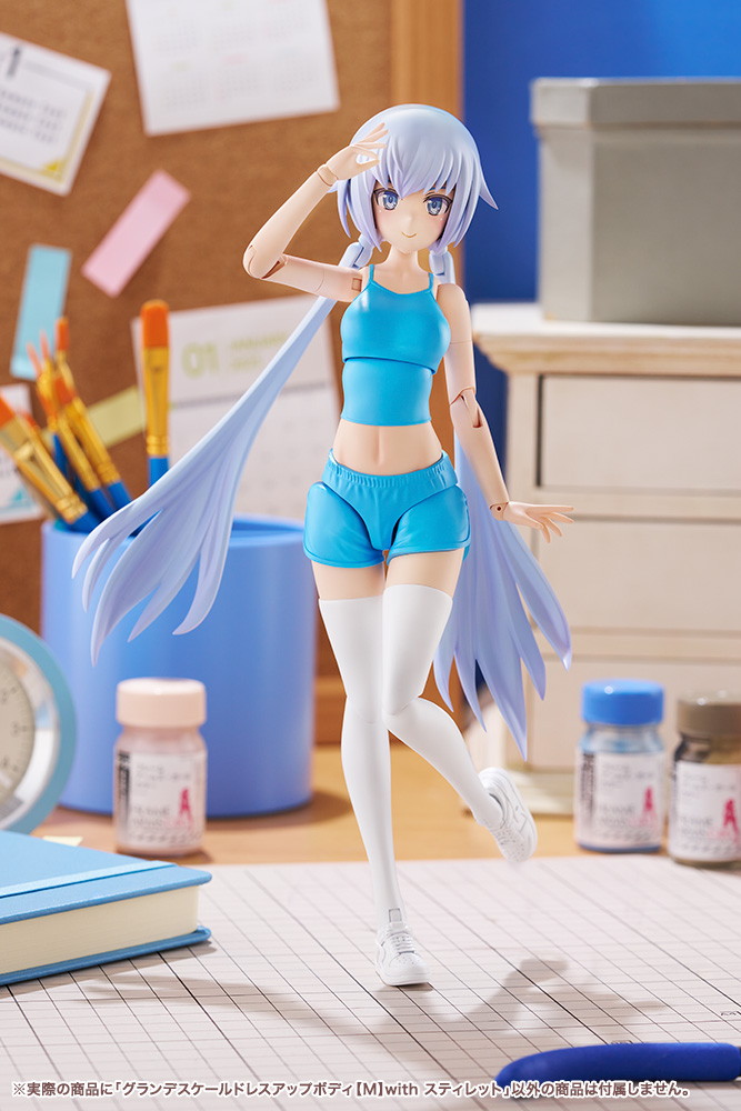 創彩少女庭園「グランデスケールドレスアップボディ【M】with スティレット」のフィギュア画像