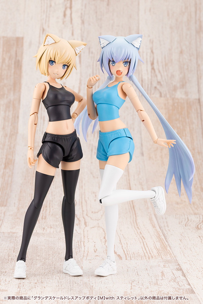 創彩少女庭園「グランデスケールドレスアップボディ【M】with スティレット」のフィギュア画像