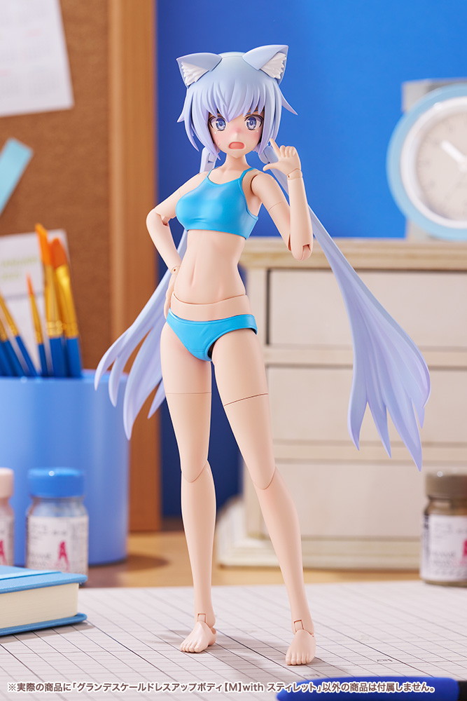 創彩少女庭園「グランデスケールドレスアップボディ【M】with スティレット」のフィギュア画像