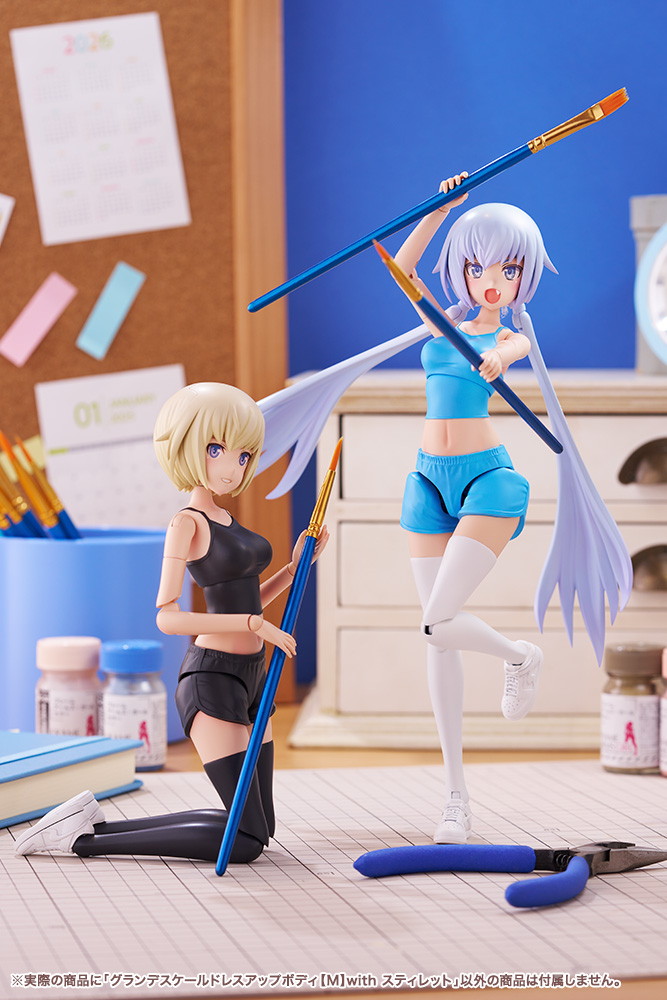 創彩少女庭園「グランデスケールドレスアップボディ【M】with スティレット」のフィギュア画像