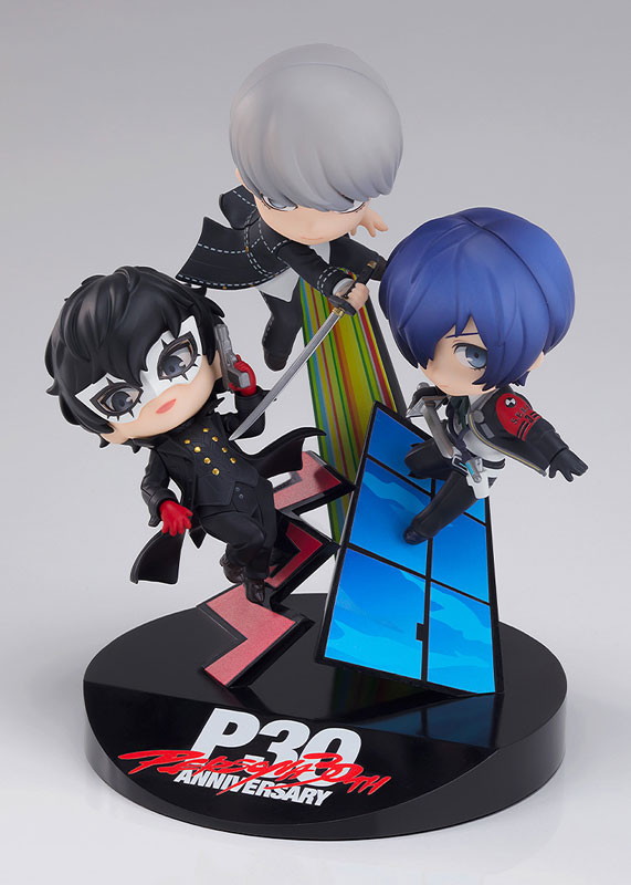 ペルソナシリーズ「ねんどろいどもあ ペルソナ30周年コラボヴィネット」のフィギュア画像