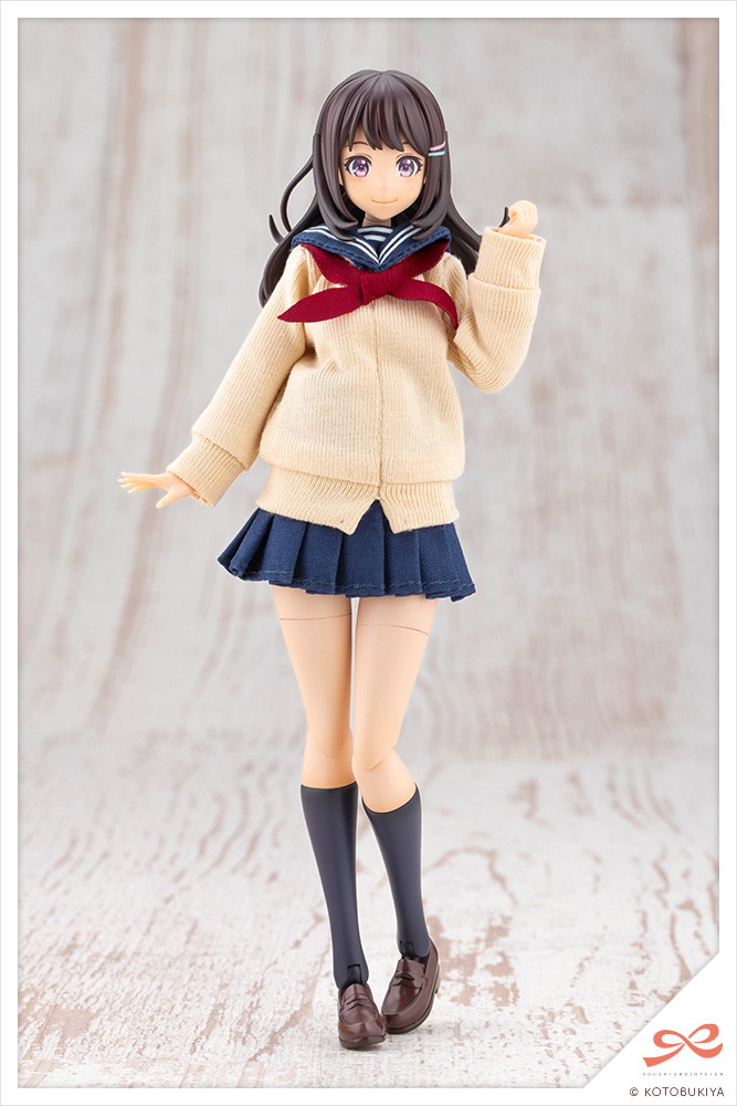 創彩少女庭園「きるプラ 結城 まどか【桃桜高校・冬服】」のフィギュア画像