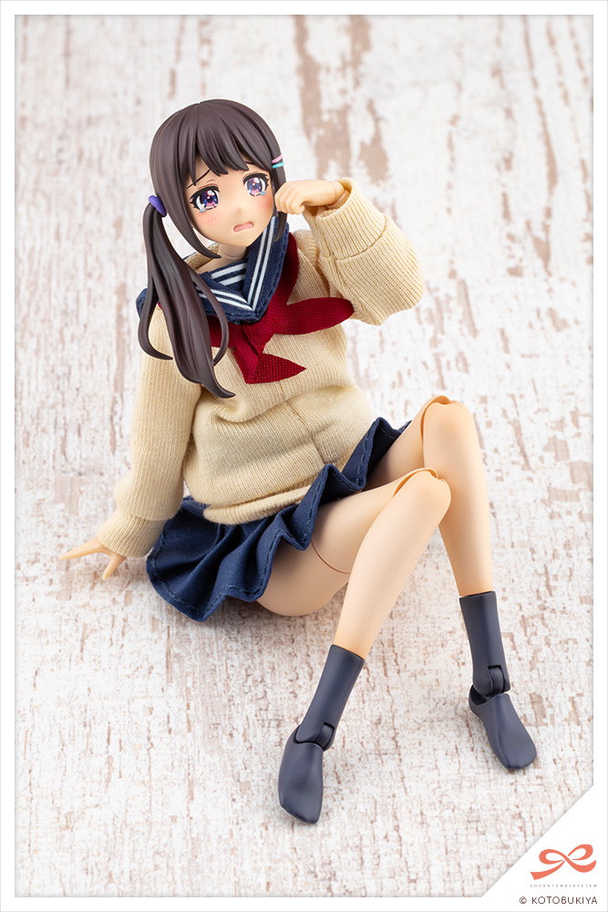創彩少女庭園「きるプラ 結城 まどか【桃桜高校・冬服】」のフィギュア画像