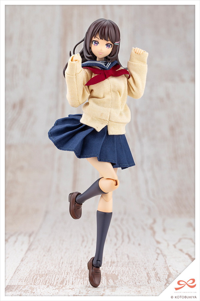 創彩少女庭園「きるプラ 結城 まどか【桃桜高校・冬服】」のフィギュア画像