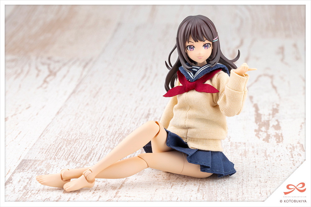 創彩少女庭園「きるプラ 結城 まどか【桃桜高校・冬服】」のフィギュア画像