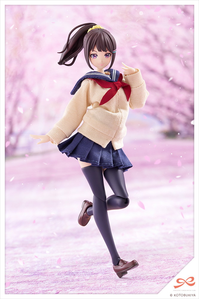 創彩少女庭園「きるプラ 結城 まどか【桃桜高校・冬服】」のフィギュア画像