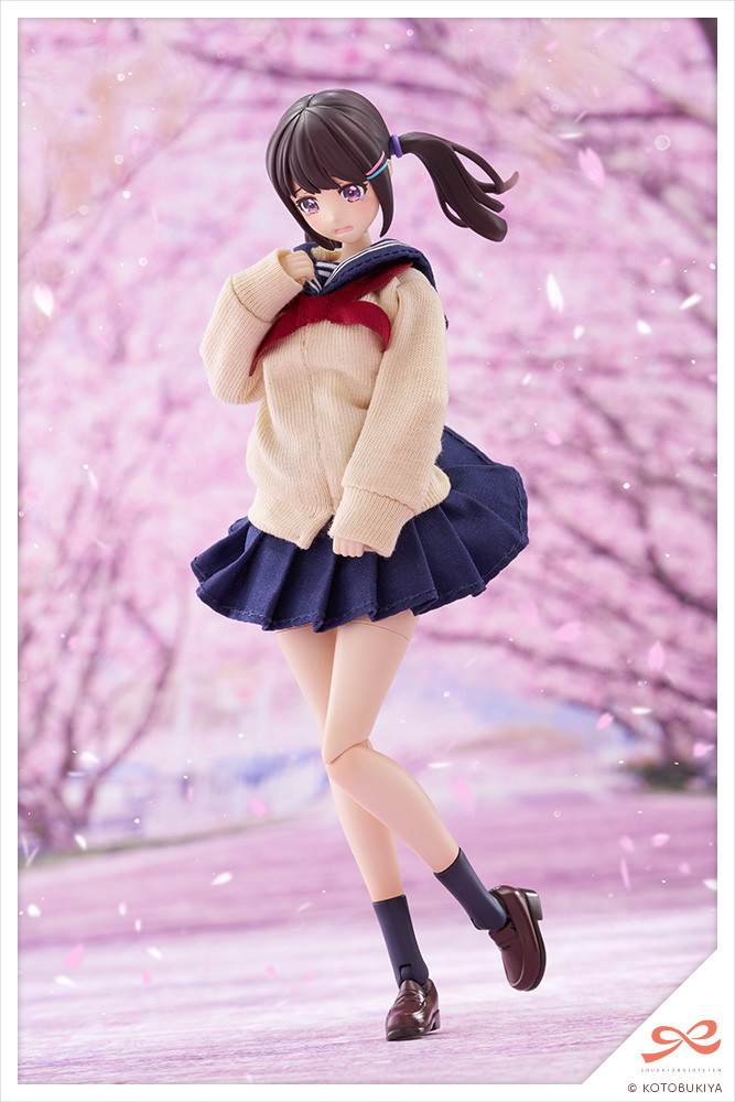 創彩少女庭園「きるプラ 結城 まどか【桃桜高校・冬服】」のフィギュア画像