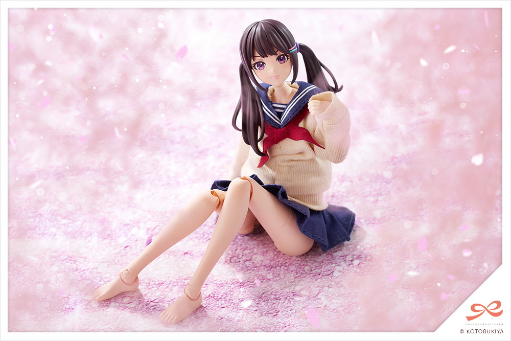 創彩少女庭園「きるプラ 結城 まどか【桃桜高校・冬服】」のフィギュア画像