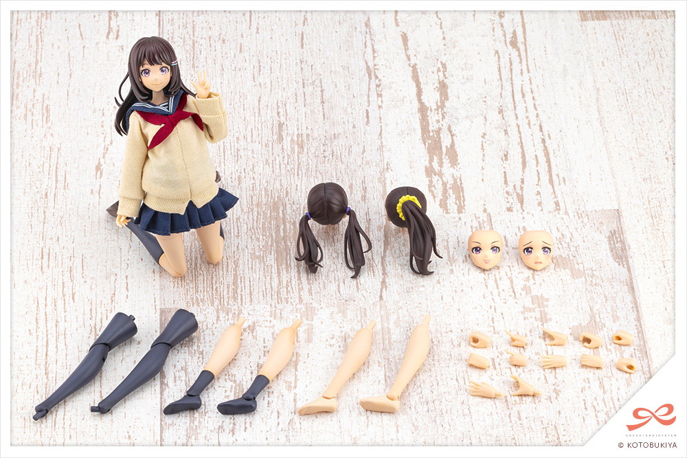 創彩少女庭園「きるプラ 結城 まどか【桃桜高校・冬服】」のフィギュア画像