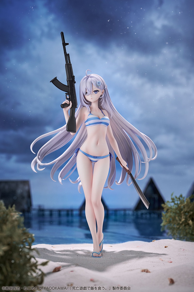 アニメ 死亡遊戯で飯を食う。44:CLOUDY BEACH「幽鬼 1/7スケールフィギュア」のフィギュア画像