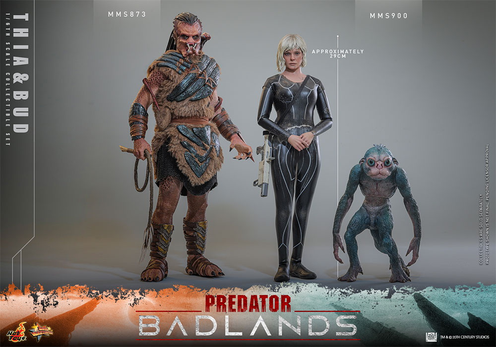 プレデター:バッドランド「ティア&バド」のフィギュア画像