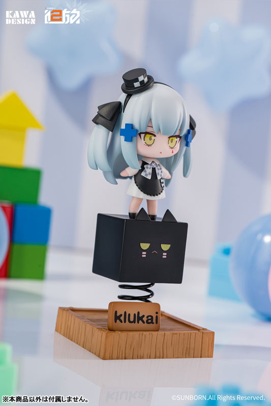 ドールズフロントライン2:エクシリウム「くろねこクルカイ バネフィギュア」のフィギュア画像