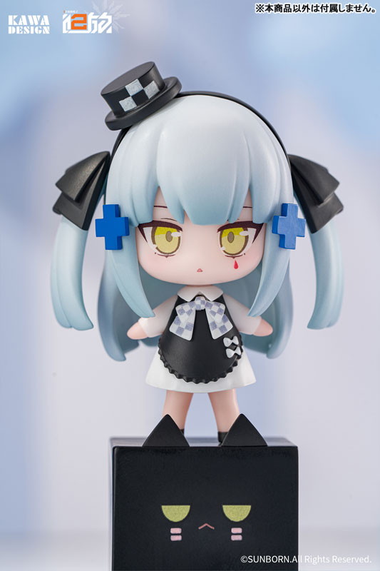 ドールズフロントライン2:エクシリウム「くろねこクルカイ バネフィギュア」のフィギュア画像