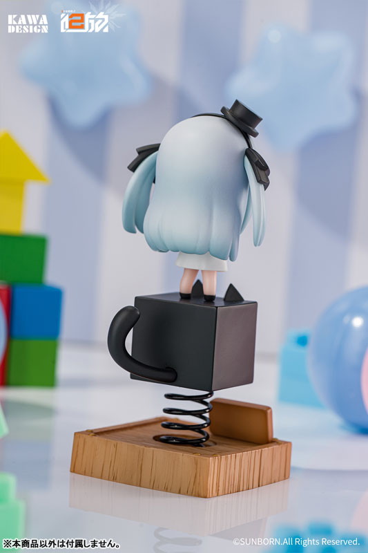 ドールズフロントライン2:エクシリウム「くろねこクルカイ バネフィギュア」のフィギュア画像