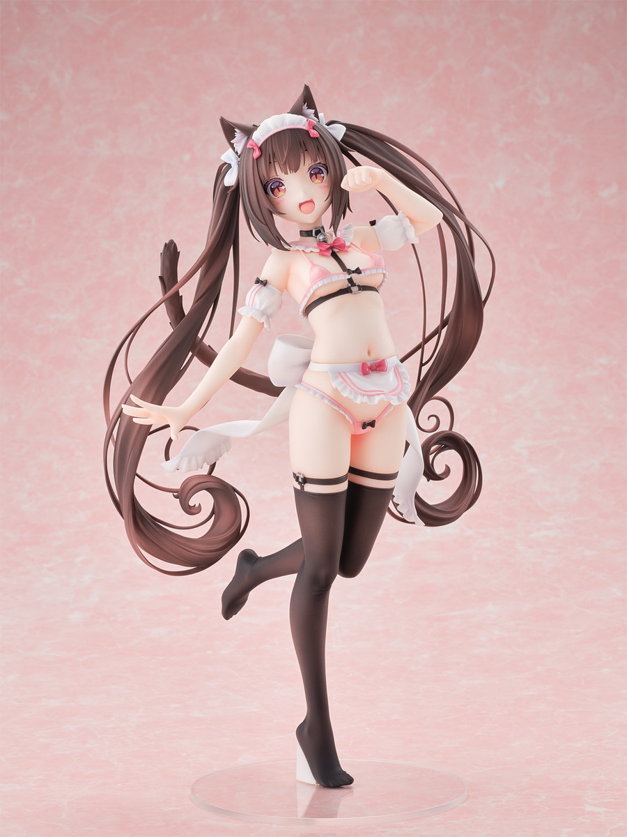 ネコぱら「ショコラ マイクロビキニメイド-STD Edition-」のフィギュア画像