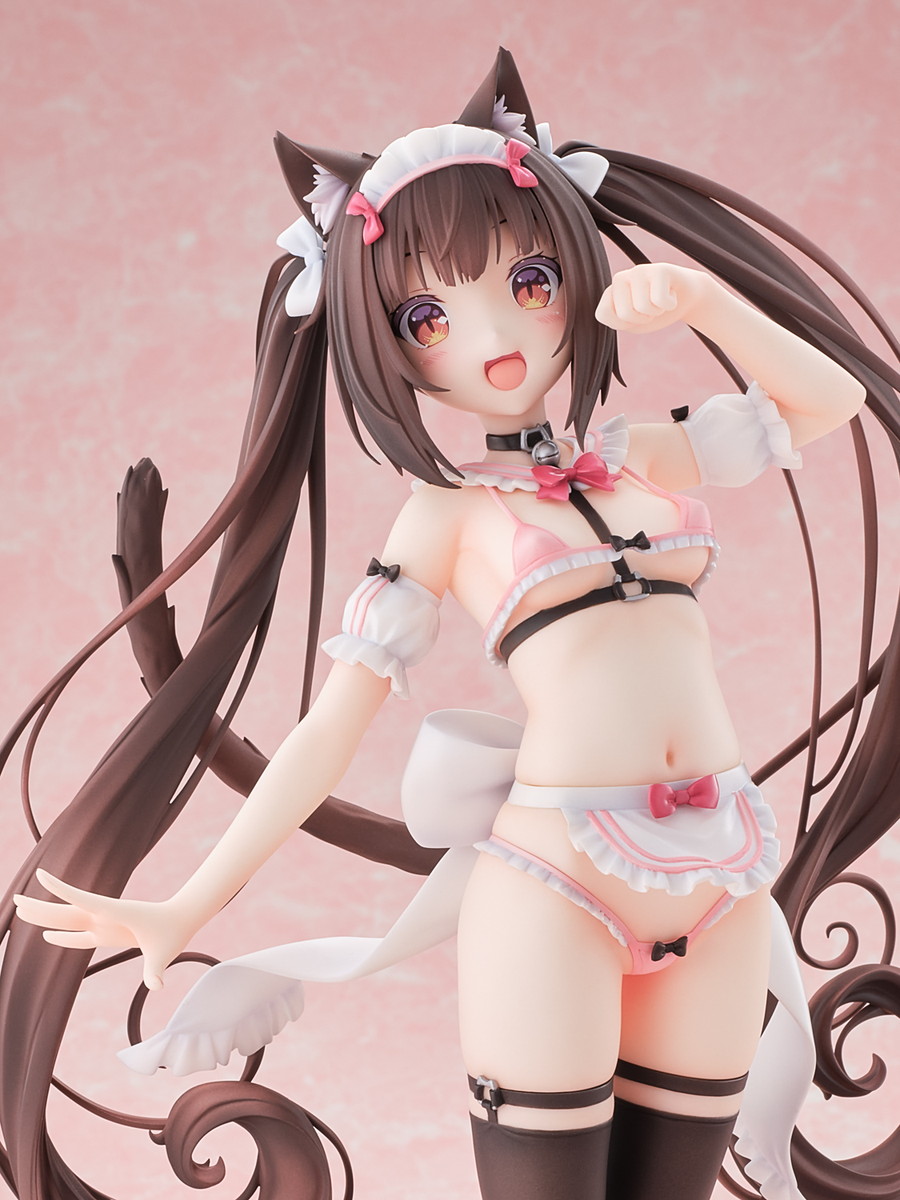 ネコぱら「ショコラ マイクロビキニメイド-STD Edition-」のフィギュア画像