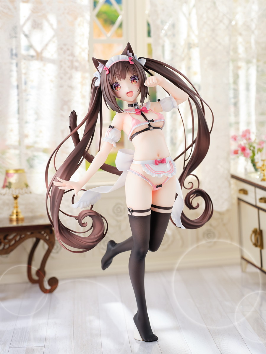 ネコぱら「ショコラ マイクロビキニメイド-STD Edition-」のフィギュア画像