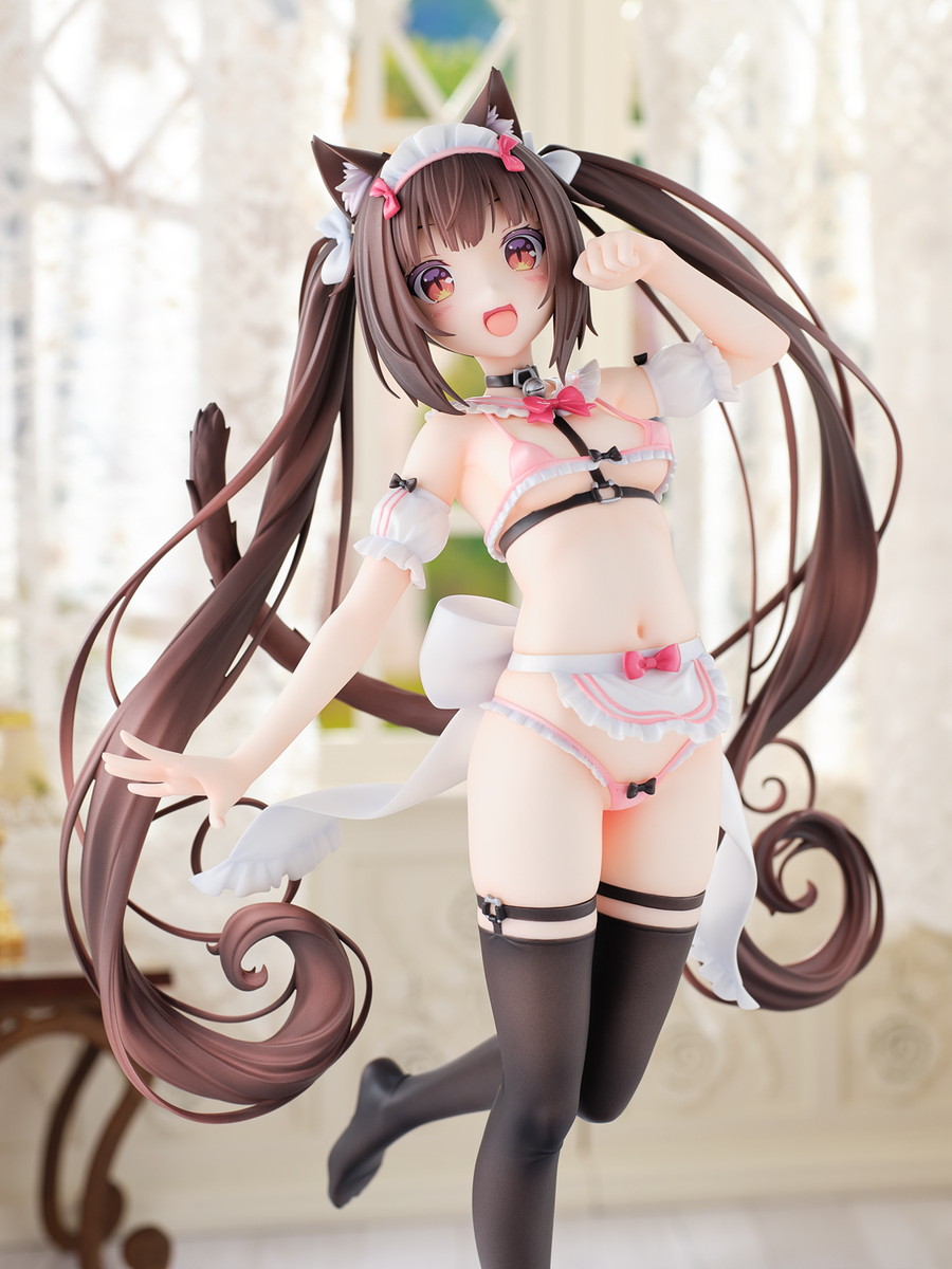 ネコぱら「ショコラ マイクロビキニメイド-STD Edition-」のフィギュア画像