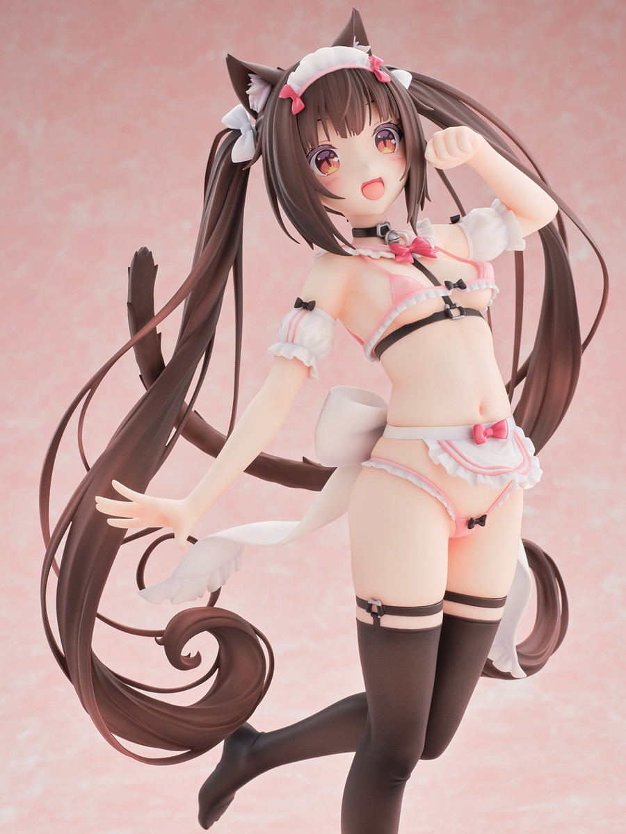 ネコぱら「ショコラ マイクロビキニメイド-STD Edition-」のフィギュア画像