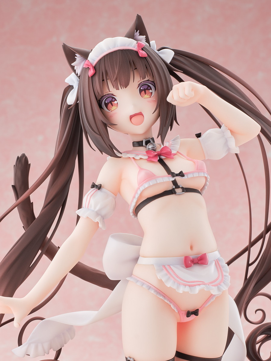 ネコぱら「ショコラ マイクロビキニメイド-STD Edition-」のフィギュア画像