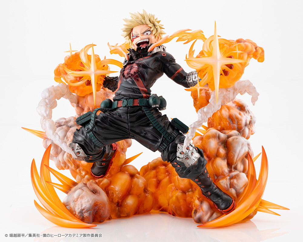 僕のヒーローアカデミア「ARTFX J 爆豪勝己 FINAL SEASON Ver.」のフィギュア画像