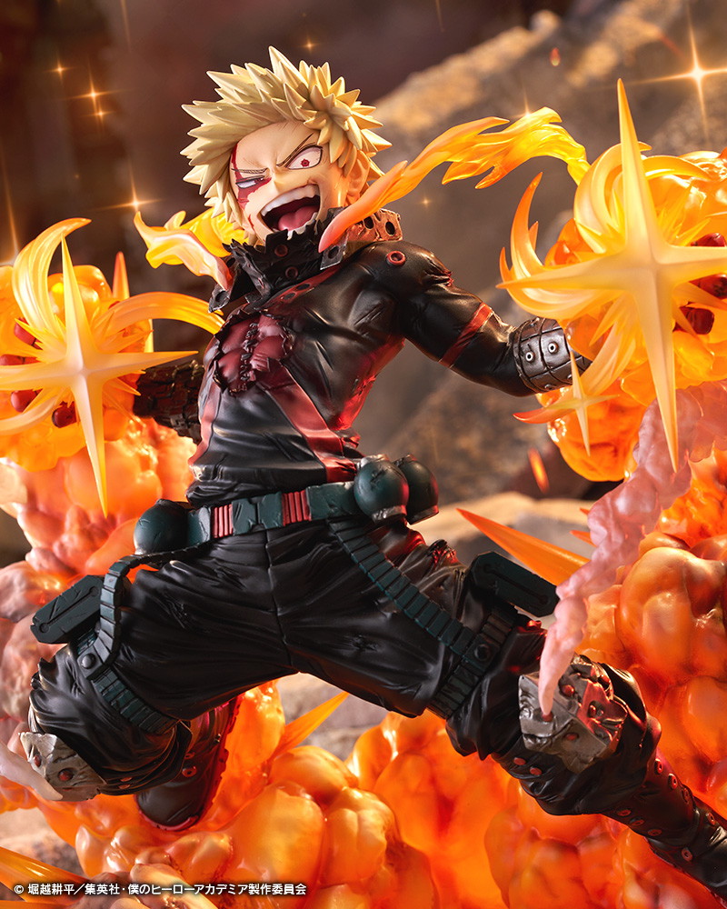 僕のヒーローアカデミア「ARTFX J 爆豪勝己 FINAL SEASON Ver.」のフィギュア画像