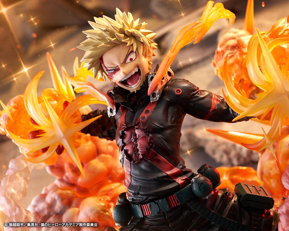僕のヒーローアカデミア「ARTFX J 爆豪勝己 FINAL SEASON Ver.」のフィギュア画像
