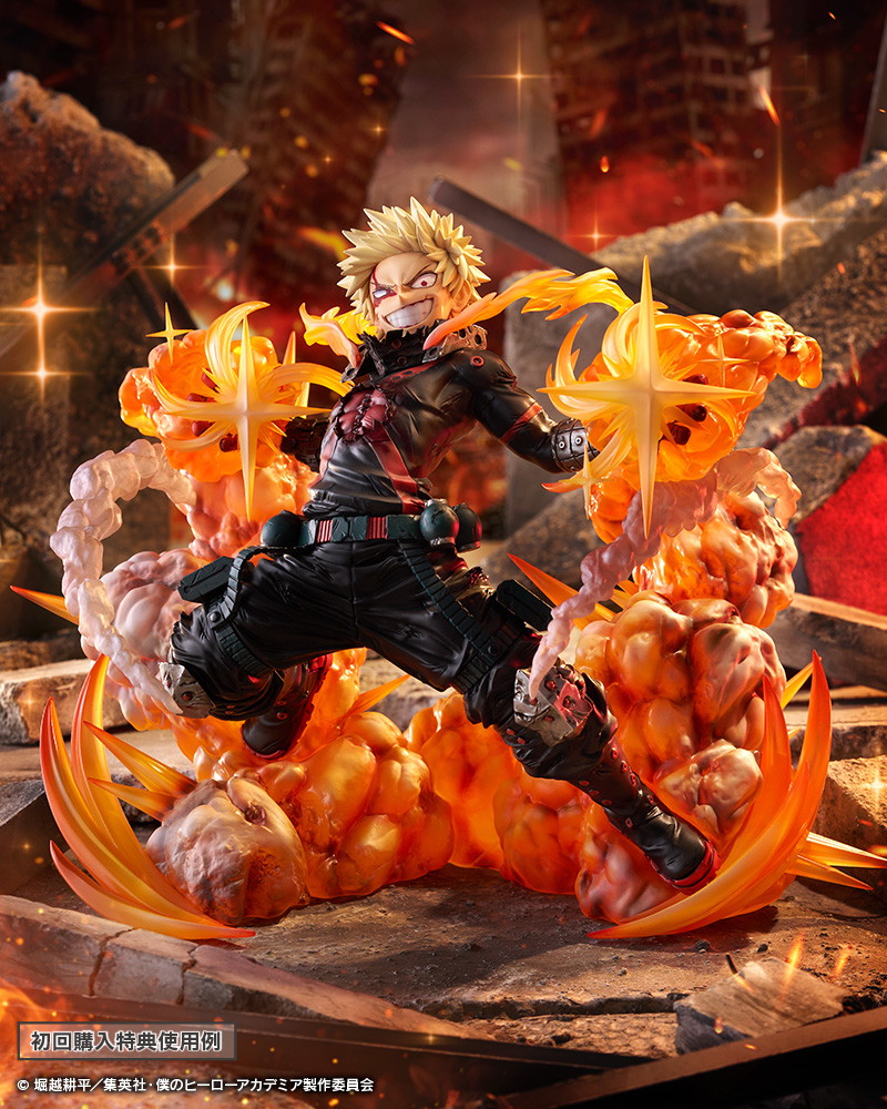 僕のヒーローアカデミア「ARTFX J 爆豪勝己 FINAL SEASON Ver.」のフィギュア画像