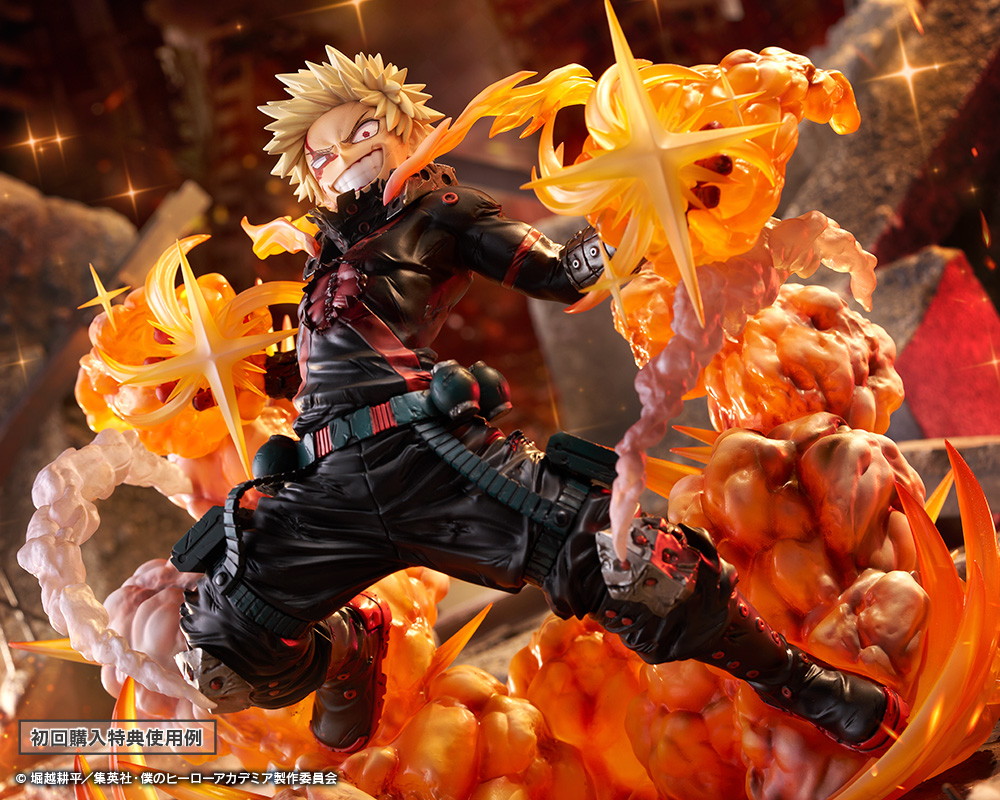 僕のヒーローアカデミア「ARTFX J 爆豪勝己 FINAL SEASON Ver.」のフィギュア画像
