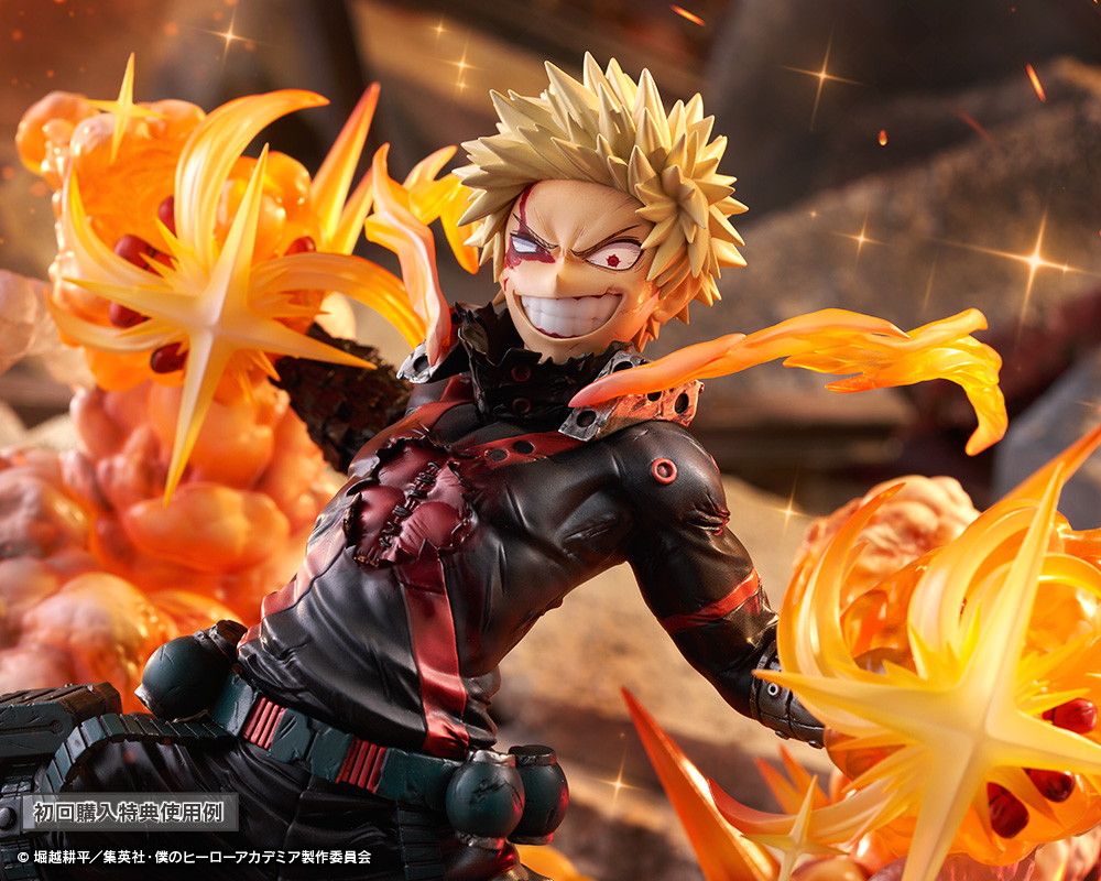 僕のヒーローアカデミア「ARTFX J 爆豪勝己 FINAL SEASON Ver.」のフィギュア画像