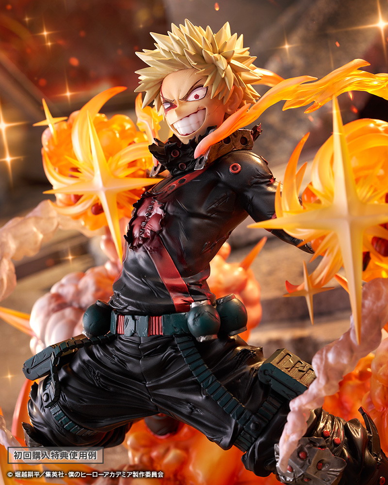 僕のヒーローアカデミア「ARTFX J 爆豪勝己 FINAL SEASON Ver.」のフィギュア画像