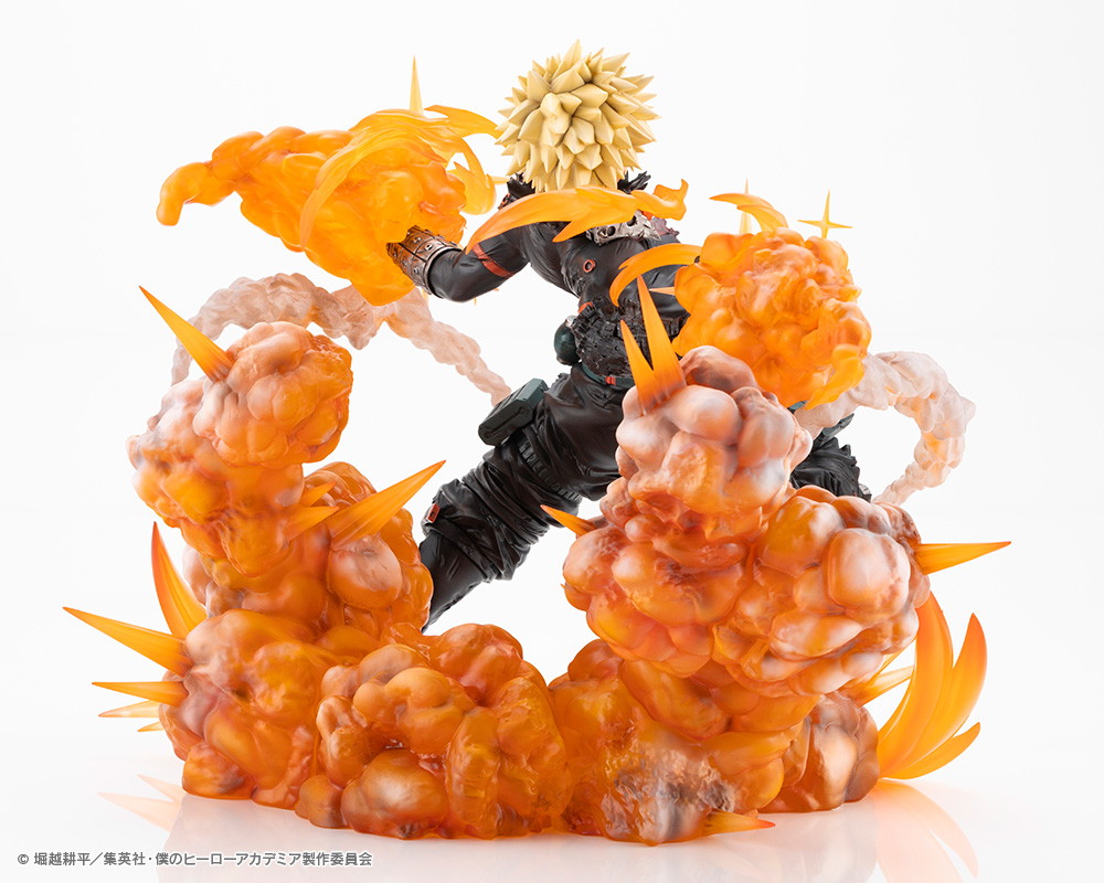 僕のヒーローアカデミア「ARTFX J 爆豪勝己 FINAL SEASON Ver.」のフィギュア画像