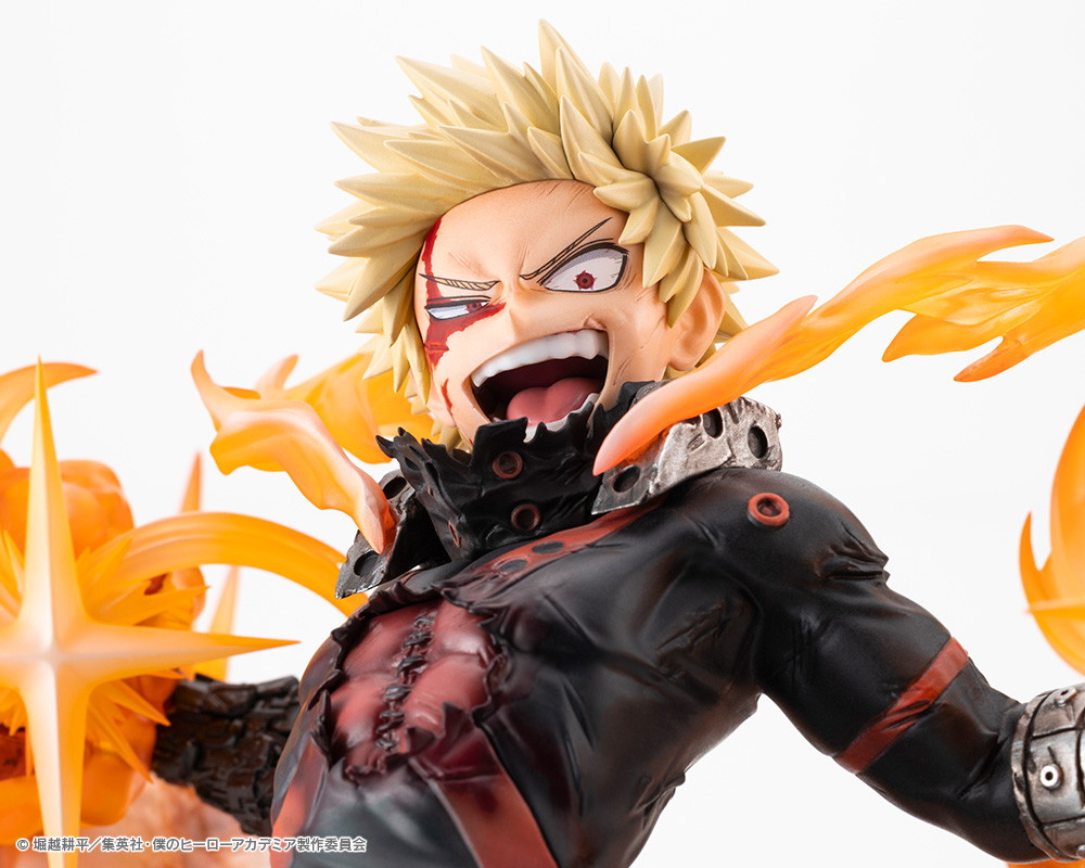 僕のヒーローアカデミア「ARTFX J 爆豪勝己 FINAL SEASON Ver.」のフィギュア画像
