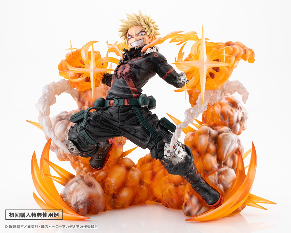 僕のヒーローアカデミア「ARTFX J 爆豪勝己 FINAL SEASON Ver.」のフィギュア画像