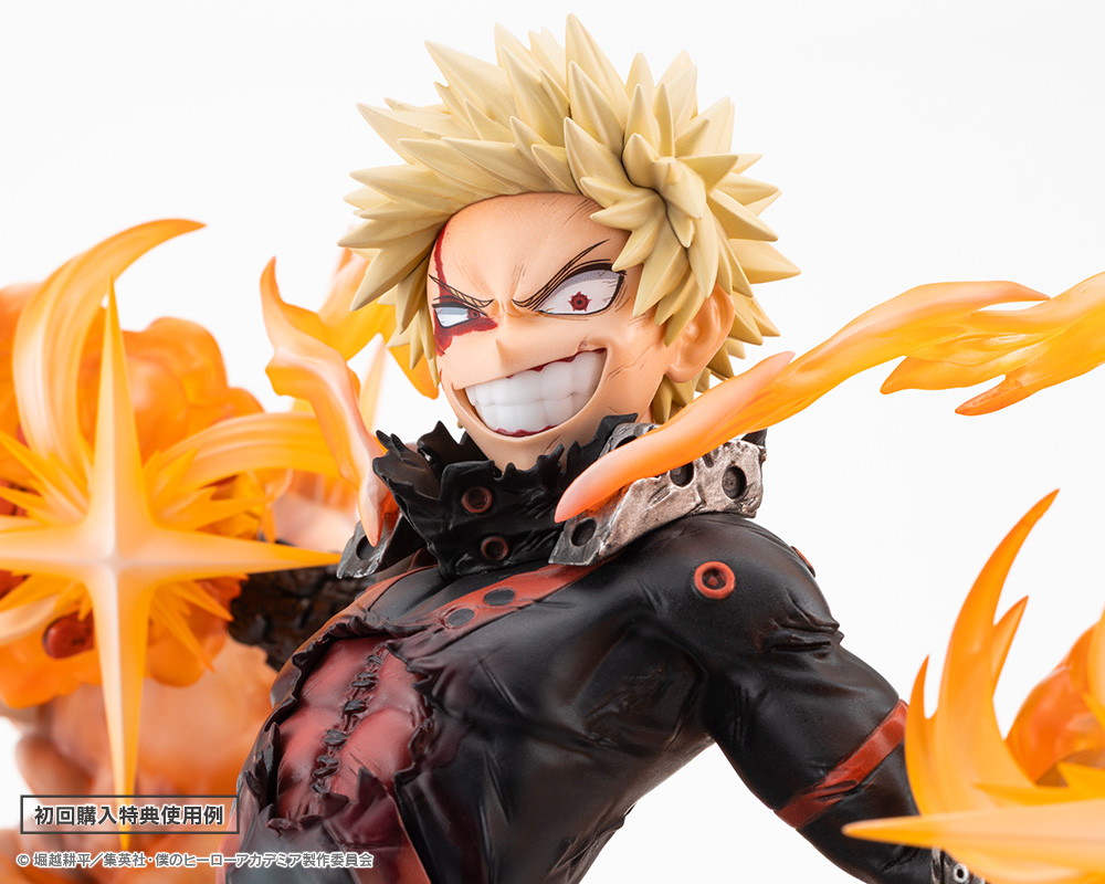 僕のヒーローアカデミア「ARTFX J 爆豪勝己 FINAL SEASON Ver.」のフィギュア画像