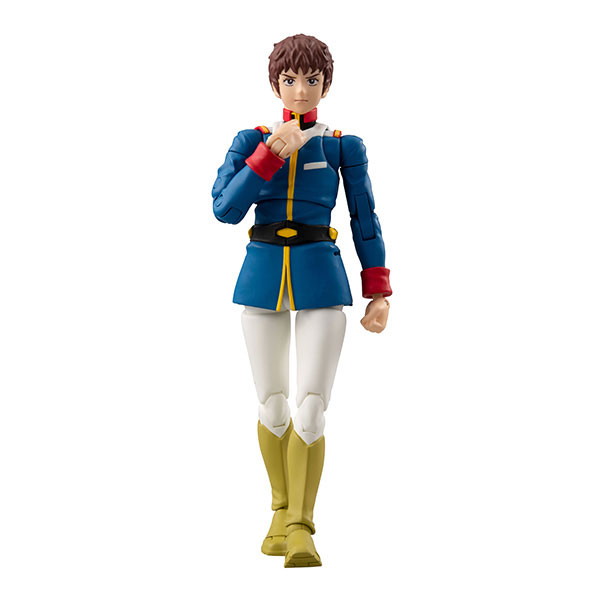 機動戦士ガンダム「G.M.G. COLLECTION 16 機動戦士ガンダム 地球連邦軍 アムロ・レイ制服Ver. 可動フィギュア」のフィギュア画像