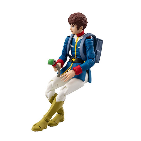 機動戦士ガンダム「G.M.G. COLLECTION 16 機動戦士ガンダム 地球連邦軍 アムロ・レイ制服Ver. 可動フィギュア」のフィギュア画像