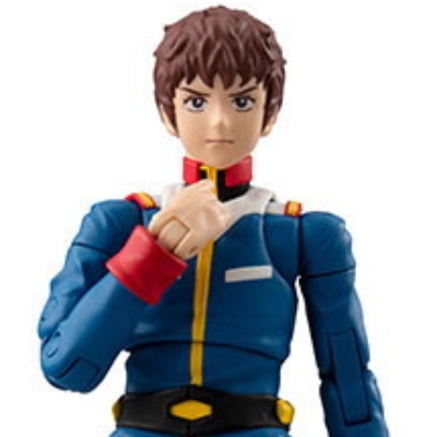 機動戦士ガンダム「G.M.G. COLLECTION 16 機動戦士ガンダム 地球連邦軍 アムロ・レイ制服Ver. 可動フィギュア」のフィギュア