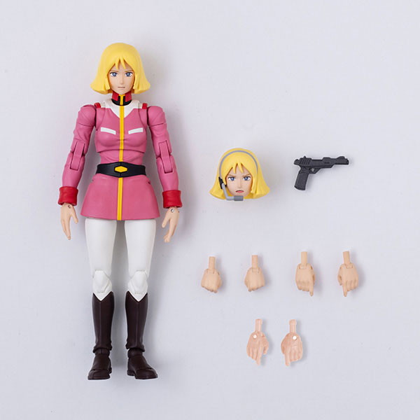 機動戦士ガンダム「G.M.G. COLLECTION 17 機動戦士ガンダム 地球連邦軍 セイラ・マス制服Ver. 可動フィギュア」のフィギュア画像