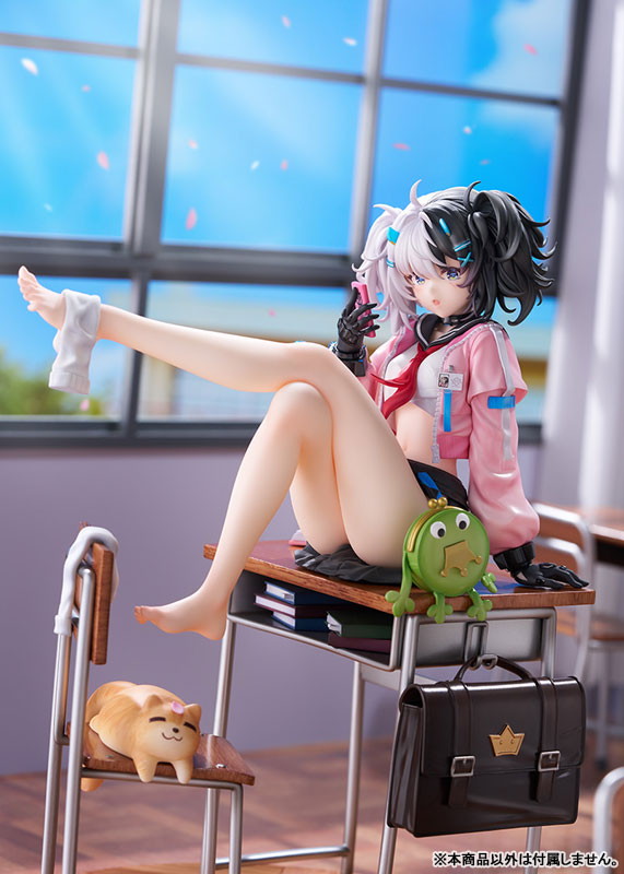スノウブレイク：禁域降臨「イチェル-チビヒョウ[遅咲きの青春]」のフィギュア画像